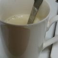 ふじごん's cooksnap of when they made ホットする黒糖豆乳♪♪.