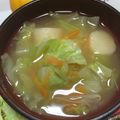 リラシャン's cooksnap of when they made いつもの味噌汁にみりん入れてみて！.