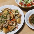 lunablue's cooksnap of when they made めんつゆで簡単！ゴーヤチャンプルー♫.
