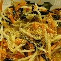 由芽15's cooksnap of when they made レンジでチン♪簡単もやし中華サラダ.