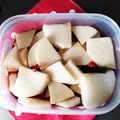 だぁらまに's cooksnap of when they made 簡単！絶品！大根のお漬物.