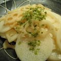 ちわここ's cooksnap of when they made レンコンと長芋の塩きんぴら.