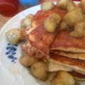 湧心マミー's cooksnap of when they made もちもち♪ウチのパンケーキ.