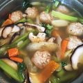 marukoっち♪'s cooksnap of when they made 肉団子と春雨のスープ.