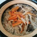 KATE SPADE's cooksnap of when they made 秋の贈り物！生姜パンチ生椎茸の炊込みご飯.