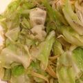 1035's cooksnap of when they made キャベツとじゃこ（しらす)の和風パスタ.