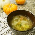 るるおか's cooksnap of when they made 白菜と長ネギの和風梅肉スープ.