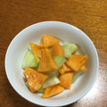 なっっちん's cooksnap of when they made 簡単！はやとうりと柿の酢の物.