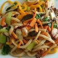 fukudoru's cooksnap of when they made ソース☆たこ焼きうどん.