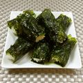 puniＫ's cooksnap of when they made 幼児も大好き☆ほうれん草の韓国海苔巻.