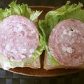 Ｍぱん's cooksnap of when they made レタスとハムのサンドイッチ.