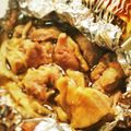 zaike's cooksnap of when they made 鶏もも肉のホイル蒸し.