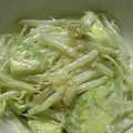 gemini67's cooksnap of when they made もやしとアボカドの梅マヨサラダ.