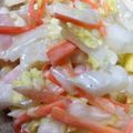 ＊ホヌ＊'s cooksnap of when they made 白菜とハムかぼすで簡単サラダ.