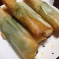 かかゆっこ's cooksnap of when they made 味付け不要☆簡単スパム春巻き.