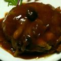 ma___111's cooksnap of when they made 豪快なハンバーグの焼き方.