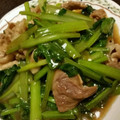 3426's cooksnap of when they made 小松菜と豚肉の中華炒め.