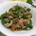 miyuki12's cooksnap of when they made ピーマンと豚肉の梅干煮.