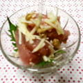 バウンド's cooksnap of when they made まぐろと梅とチーズの和え物.