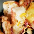 ハチ8コロ8's cooksnap of when they made 火を使わない！ちくわのコロッケボード♪.