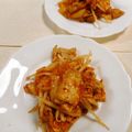 pitachan1's cooksnap of when they made 簡単！！お好み焼き屋の豚キムチ.