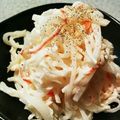 neomam's cooksnap of when they made シャキシャキ★大根とカニカマのサラダ.