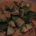 トレピアンテ's cooksnap of when they made アボカドと梅の冷製パスタ.