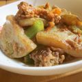 motchママ's cooksnap of when they made 挽肉と夏野菜の味噌チーズ田楽.