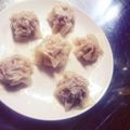 クックR1VCR7☆'s cooksnap of when they made 電子レンジ♡余った皮で豚こまシューマイ♡.