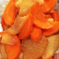 ぬるみち's cooksnap of when they made 【20分】出汁じんわり＊人参とカブの煮物.