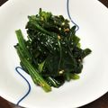 Aiya大好き's cooksnap of when they made シンプルでも美味しいほうれん草の胡麻和え.