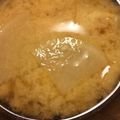 さぼさぼサボ's cooksnap of when they made 大根とおあげのお味噌汁.