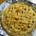 namiyo's cooksnap of when they made 生地から作る柿のパイ.