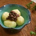 まっちぃなー's cooksnap of when they made さつまいも団子にあずきのせ.