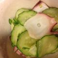 hinatabox's cooksnap of when they made 簡単♪たこと.きゅうりの酢の物.