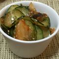 モチョ1013's cooksnap of when they made きゅうりとキムチの和え物.