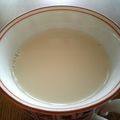 シロノワール's cooksnap of when they made ホットする黒糖豆乳♪♪.