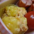 おんかめ's cooksnap of when they made 鮭入りじゃがマヨ☆ポン酢がけ.