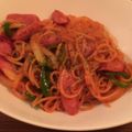 直井きなこ's cooksnap of when they made ＊我が家自慢のナポリタン＊.