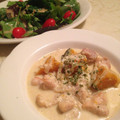 hicatano's cooksnap of when they made 簡単♪ 鶏肉と かぼちゃの クリーム煮.