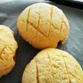 ぷぬーぴーさん's cooksnap of when they made ☆簡単！ホットケーキＭＩＸでメロンパン☆.