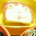 らぶみるきー's cooksnap of when they made キャラ弁に☆りんごでジバニャン飾り切り★.