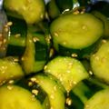 そらはる☆'s cooksnap of when they made 手早く！キュウリの漬け物風☆ご飯のお供.