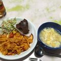 08261010's cooksnap of when they made お手軽ランチ！マカロニでナポリタン♪.