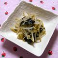 erioh's cooksnap of when they made レンジで簡単☆韓国海苔ともやしのナムル.