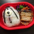 かなさくちゃん's cooksnap of when they made オバケおにぎり〜からかさおばけ.