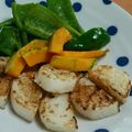たけなお☆'s cooksnap of when they made 超簡単時短一品！南瓜と山芋バター醤油炒め.