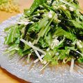 ルパンのかあさん☆彡's cooksnap of when they made 水菜とわかめと豆腐のサラダ.