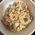 イーヨ～'s cooksnap of when they made 福豆塩昆布ご飯.