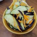 クックM96XDX☆'s cooksnap of when they made 30分で簡単☆なすの浅漬けわさび風味♪.
